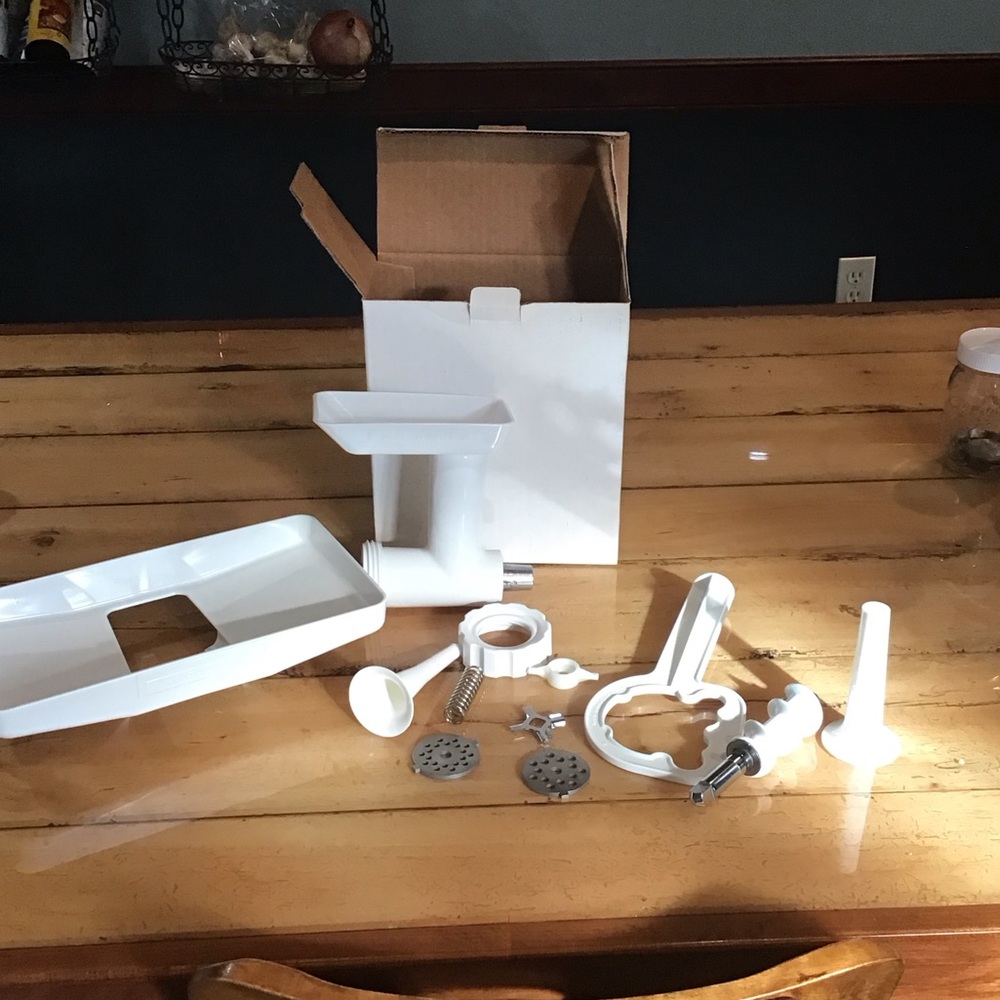 KitchenAid Meat Grinder and Sausage Maker Mixer Attachment